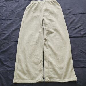 Girls Cozy Gray Lounge Pants